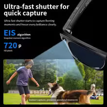 🔥BIG SALE🔥 AI Smart Glasses – Camera, Translation & Bluetooth