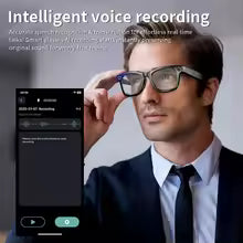 🔥BIG SALE🔥 AI Smart Glasses – Camera, Translation & Bluetooth